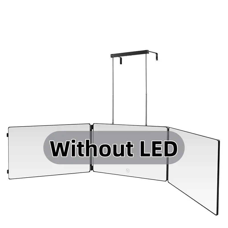 Umitec Adjustable LED 3-Way Trifold Mirror